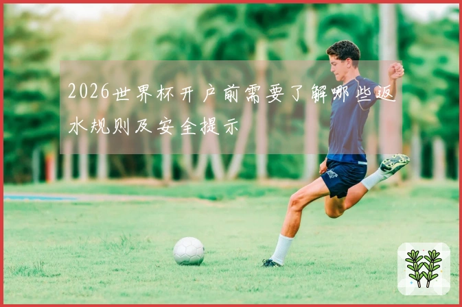 2026世界杯开户前需要了解哪些返水规则及安全提示